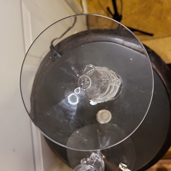 Heisey Glass Pair of Single Candle Holders 6 3/8" - Picture 7 of 8